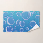 Driedimensionale kleurrijke bubbels bad handdoek (Handdoek)