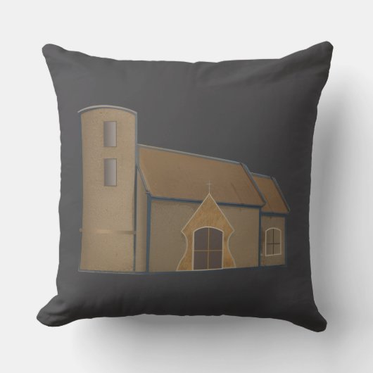 Driedubbele boom Angelsaksisch kussen (Voorkant)