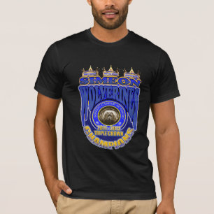 driedubbele kroon t-shirt