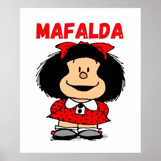 driedubbele mafalda poster (Voorkant)
