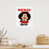 driedubbele mafalda poster (Keuken)