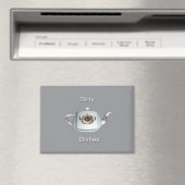 Driedubbele theepotten vuile vaatwasser magneet (Insitu (Vaatwasser))