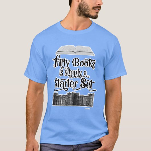 Drieëndertig boekengereedschap t-shirt (Voorkant)