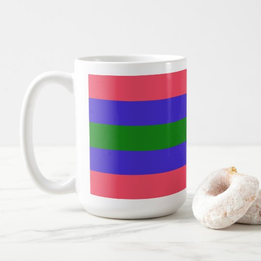 Driegeslachtse trots koffiemok (Met donut)