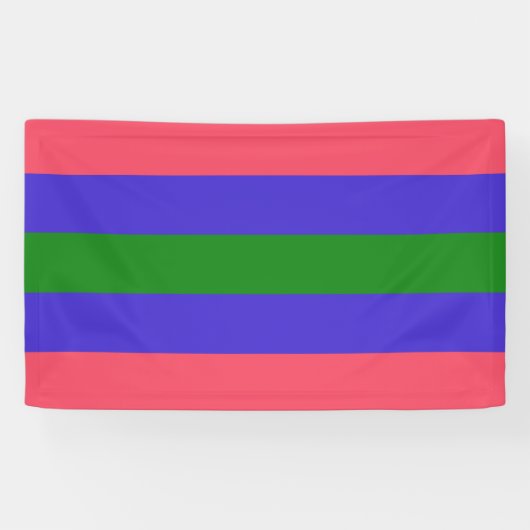 Driegeslachtse trots spandoek (Horizontaal)