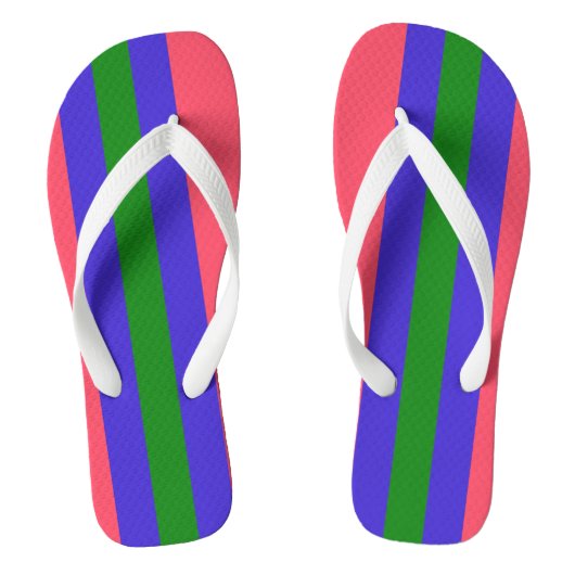 Driegeslachtse trots teenslippers (Voetbed)