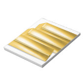 driegoederen goud.jpg notitieblok (Linkerzijde)