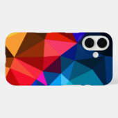 driehoek abstract en madeliefje Case-Mate iPhone case (Achterkant (horizontaal))