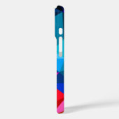 driehoek abstract en madeliefje Case-Mate iPhone case (Achterkant / Links)