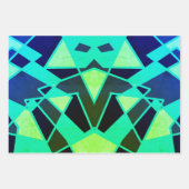 Driehoek Abstract Inpakpapier Vel (Voorkant)