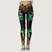 Driehoek abstract leggings (Voorkant)