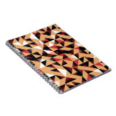 Driehoek Abstract, Retro Elegant Beauty. Notitieboek (Rechterzijde)