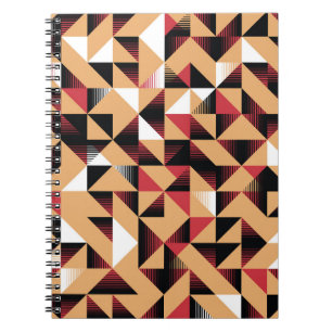 Driehoek Abstract, Retro Elegant Beauty. Notitieboek