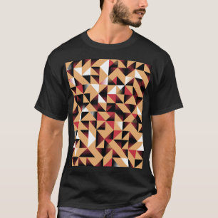 Driehoek Abstract, Retro Elegant Beauty. T-shirt