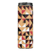 Driehoek Abstract, Retro Elegant Beauty. Thermosbeker (Achterkant)