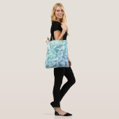 Driehoek achtergrond kristal. tote bag (Op model)