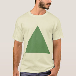 Driehoek - Army Green T-shirt