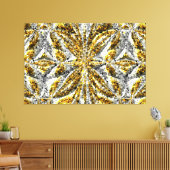 Driehoek artikel 2 canvas afdruk (Insitu (Woonkamer))