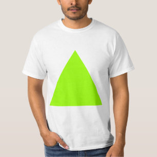 Driehoek - Chartreuse T-shirt