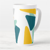 Driehoek doodle 45 latte mok (Rechterhoek)