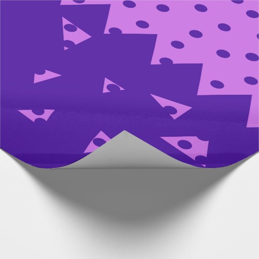 driehoek en cirkels cadeaupapier (Hoek)