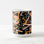 Driehoek en cirkels koffiemok (Center)