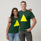 Driehoek - Geel T-shirt (Unisex)