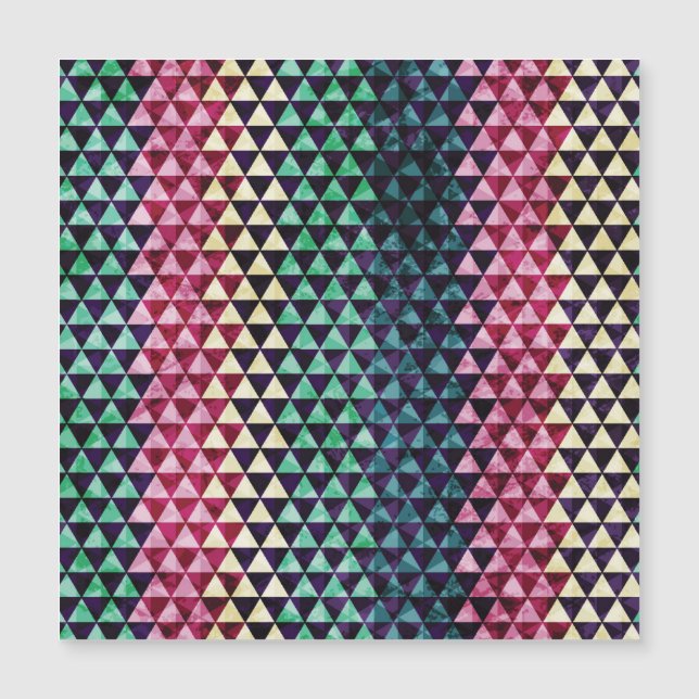  driehoek geometrisch naadloos patroon (Voorkant)