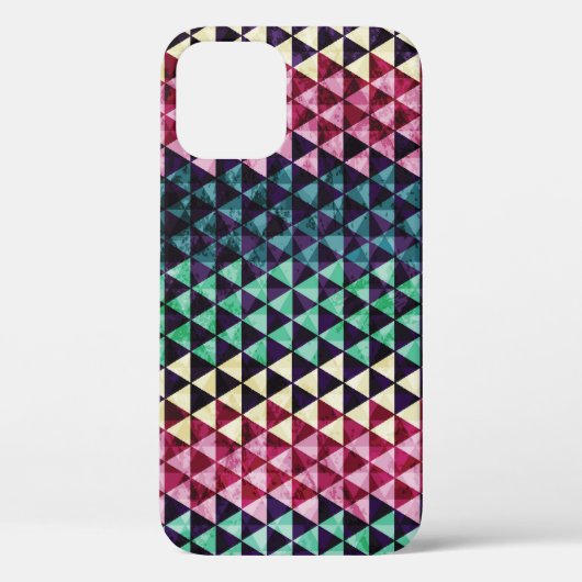  driehoek geometrisch naadloos patroon Case-Mate iPhone case (Achterkant)