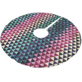  driehoek geometrisch naadloos patroon kerstboom rok (Gekanteld)