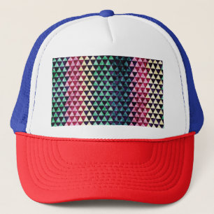  driehoek geometrisch naadloos patroon trucker pet