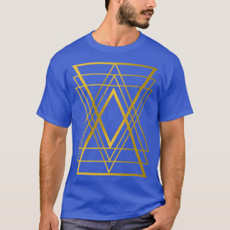 Driehoek Gold T-shirt