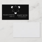 Driehoek Kanizsa Visitekaartje (Voorkant / Achterkant)