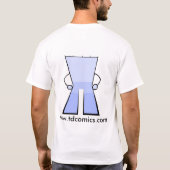 Driehoek Kerel Hot Alternate T-shirt (Achterkant)
