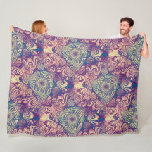 Driehoek Labyrint Mandala Naadloos Patroon 1