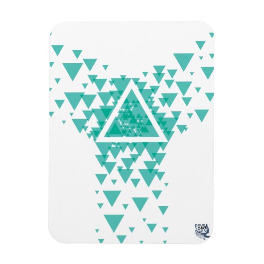 driehoek magneet (Verticaal)