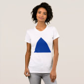 Driehoek - Navy Blue T-shirt (Voorkant volledig)