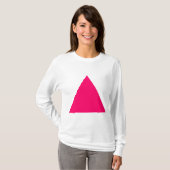 Driehoek - Neon Red T-shirt (Voorkant volledig)