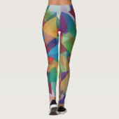 Driehoek ontworpen leggings (Achterkant)