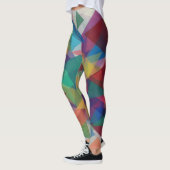 Driehoek ontworpen leggings (Links)