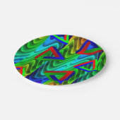 Driehoek papieren borden bordje (Gekanteld)