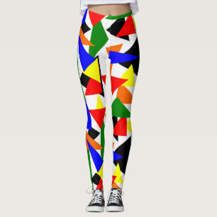 Driehoek Plakken Leggings