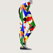 Driehoek Plakken Leggings (Rechts)