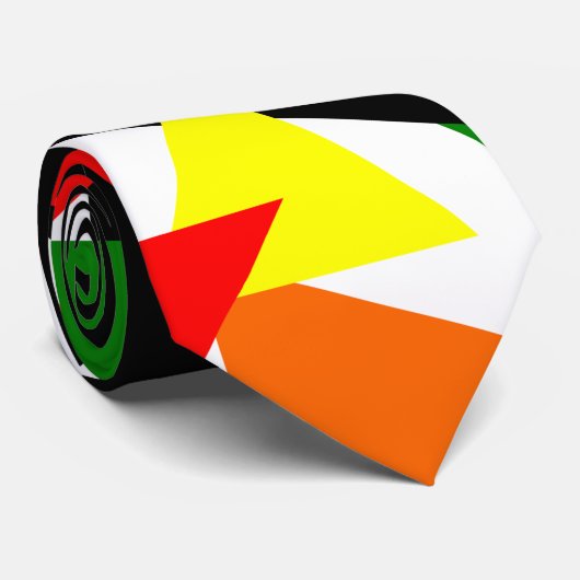 Driehoek Plakken Stropdas (Opgerold)