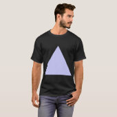 Driehoek - Powder Blue T-shirt (Voorkant volledig)