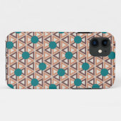 Driehoek quilt iPhone / iPad hoes (Achterkant (horizontaal))