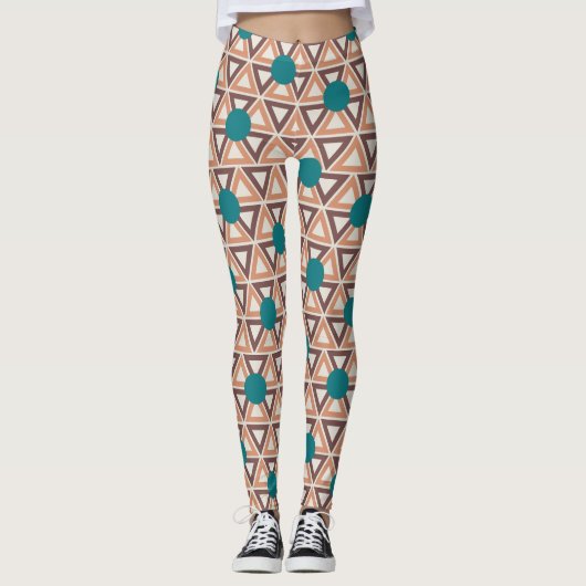 Driehoek Quilt Leggings (Voorkant)