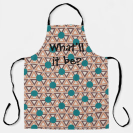 Driehoek Quilt Schort