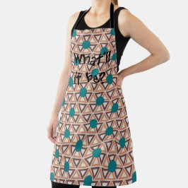 Driehoek Quilt Schort