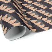 Driehoek Semi Cirkel Geometrisch Cadeaupapier (Rol Hoek)